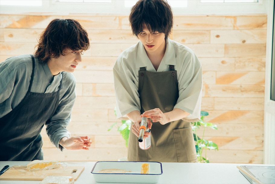 フルーツサンド王子にしむーさん×小南光司さんの男子クッキング「あぶりフルーツサンド」の作り方！