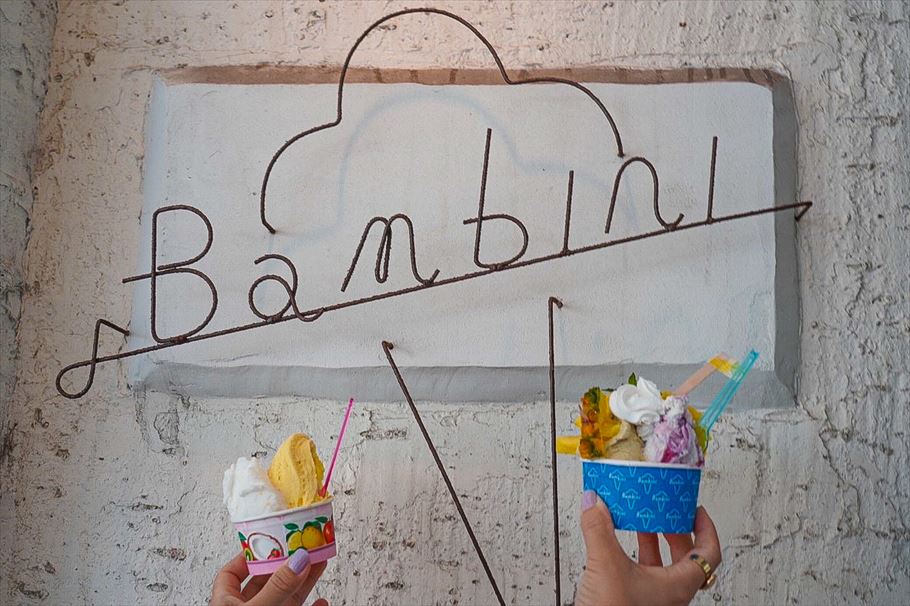 関門海峡目の前で食べる身体に優しい作り立てジェラート「GELATERIA　Bambini」(ｼﾞｪﾗﾃﾘｱ ﾊﾞﾝﾋﾞｰﾆ)山口県下関市唐戸