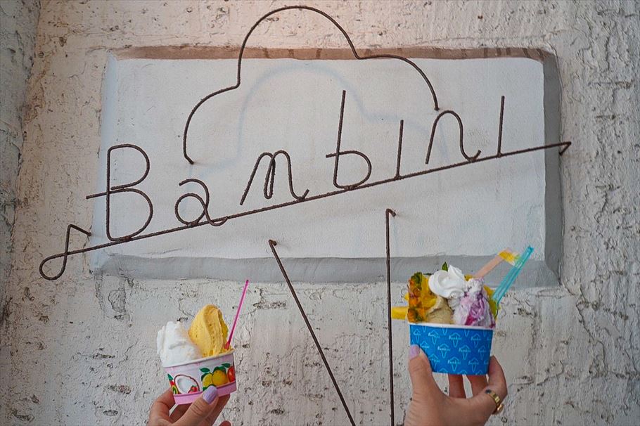 関門海峡目の前で食べる身体に優しい作り立てジェラート「GELATERIA　Bambini」(ｼﾞｪﾗﾃﾘｱ ﾊﾞﾝﾋﾞｰﾆ)山口県下関市唐戸