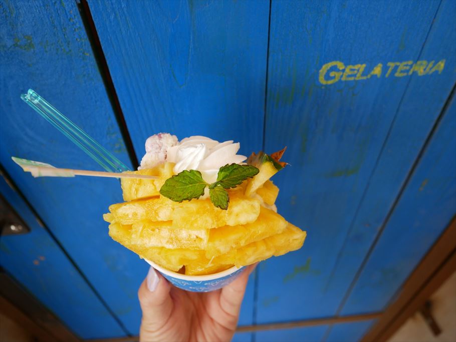 関門海峡目の前で食べる身体に優しい作り立てジェラート「GELATERIA　Bambini」(ｼﾞｪﾗﾃﾘｱ ﾊﾞﾝﾋﾞｰﾆ)山口県下関市唐戸