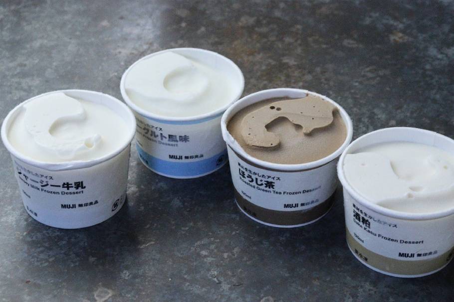実は今年発売。マニアは食べないわけにはいかない！　無印良品のアイス＆ソルベを食べ比べ♡