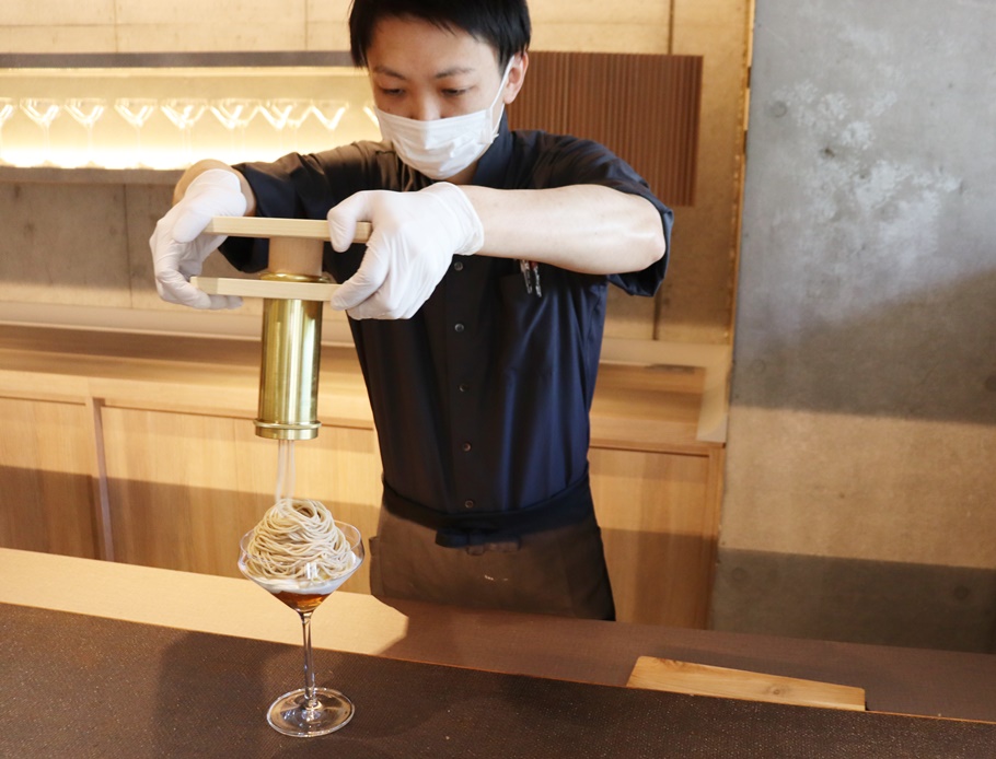 麻布十番の新名所「茶房HISAYA LOUNGE」　　京都発の栗専門店「比沙家」のパフェを食べられるのはココだけ！