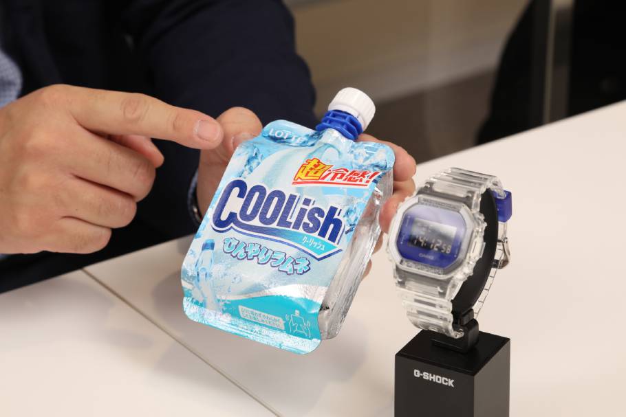 あのロッテの飲むアイス「クーリッシュ」×CASIOの「MY G-SHOCK」意外な接点と奇跡の出会い！？4.8億通りの“推し活”とは