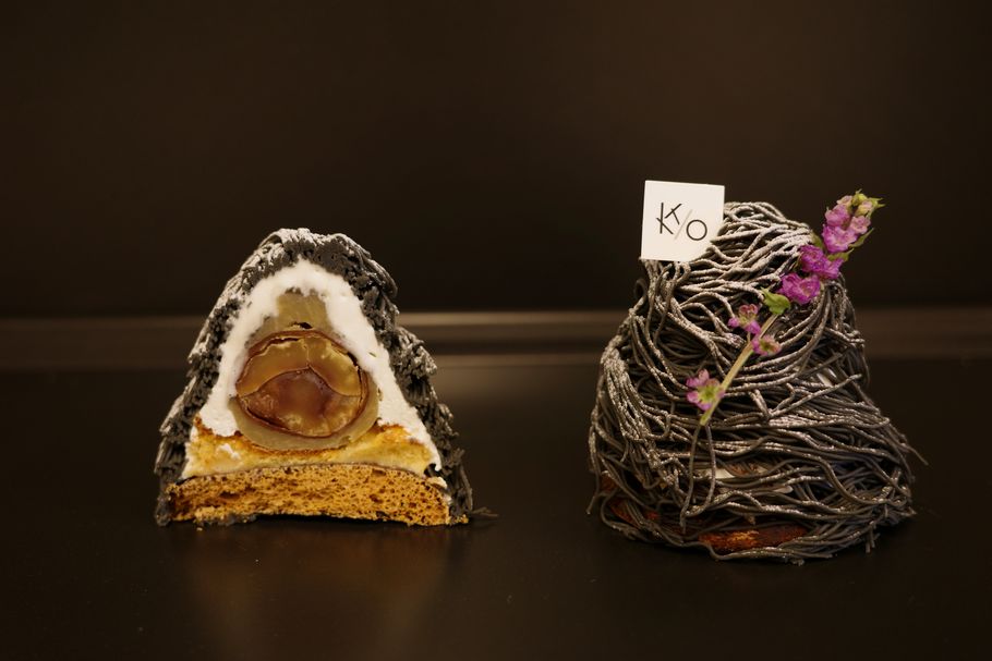 話題の新店が魅せる黒いモンブラン『Pâtisserie Kyohei Mikami』（上野毛）和を取り入れたアーティスティックなケーキ