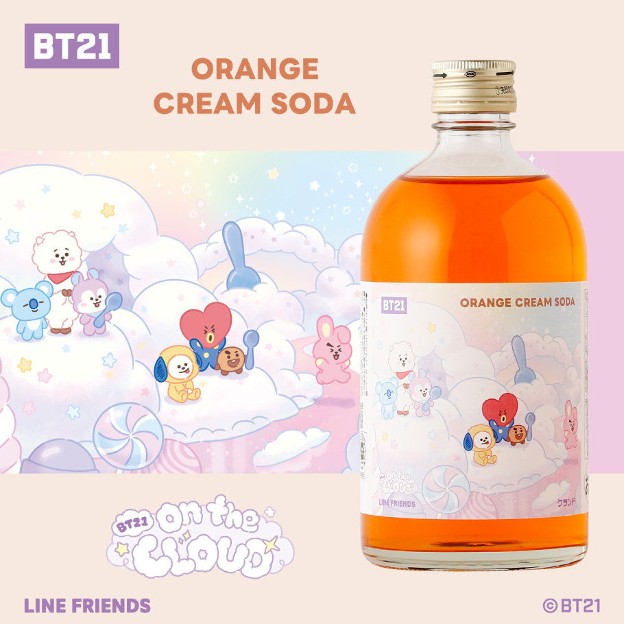 LINE FRIENDSのグローバル人気キャラクターブランド「BT21」とコラボした限定ラベルのお酒が登場！