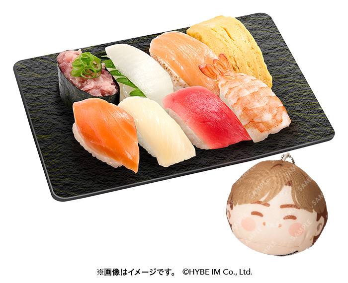 BTSのアーミー必見！スシローと「BTS Island:インザソム」がコラボ。限定おすしも登場