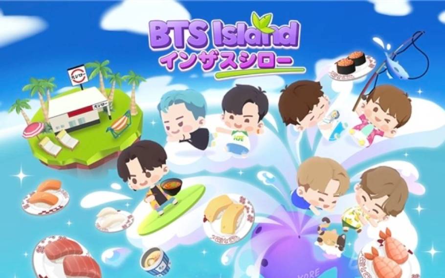 BTSのアーミー必見！スシローと「BTS Island:インザソム」がコラボ。限定おすしも登場