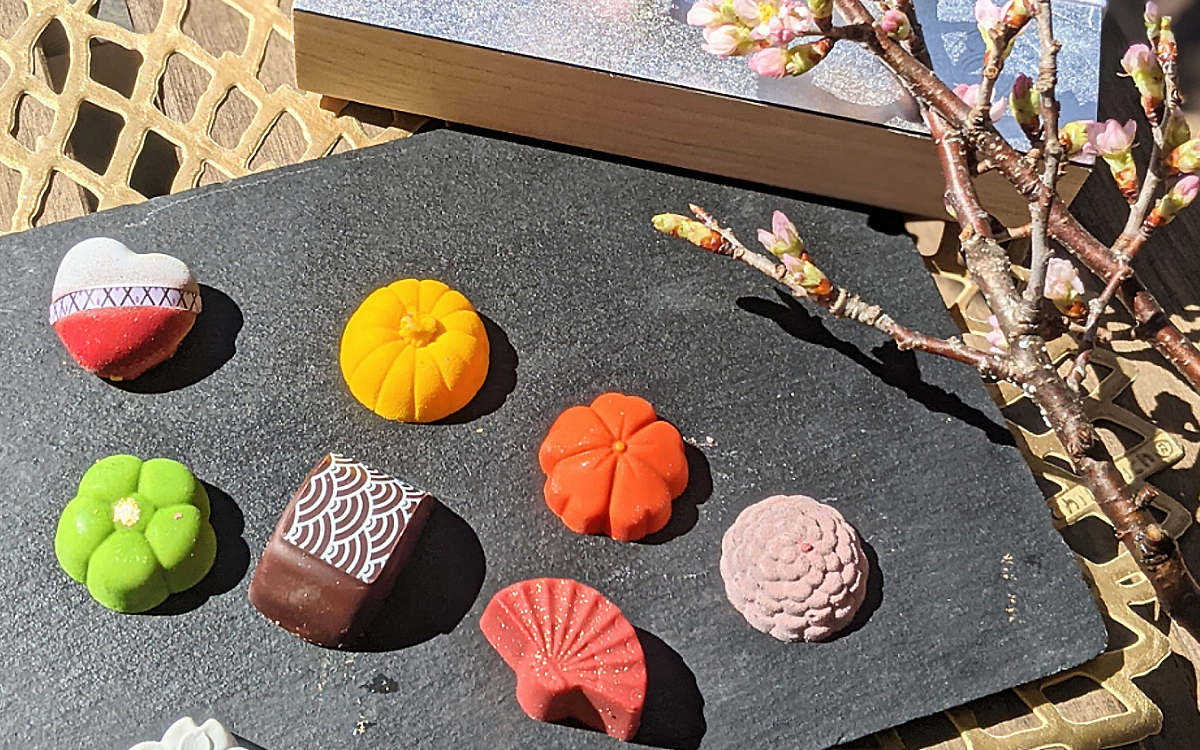 お花見シーズンに味わいたい！和菓子と見紛うチョコレートの世界ホテル雅叙園東京 「PATISSERIE 栞杏1928」