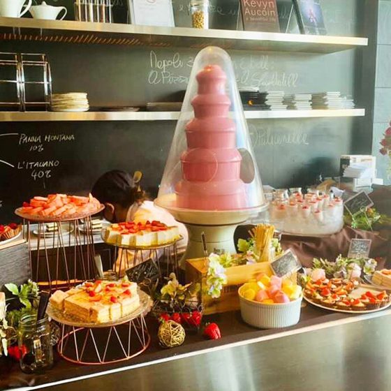 JR名古屋駅直結 眺望の良い本格派イタリアン「The Kitchen Salvatore Cuomo Nagoya」のランチで楽しめる“ストロベリードルチェビュッフェ”