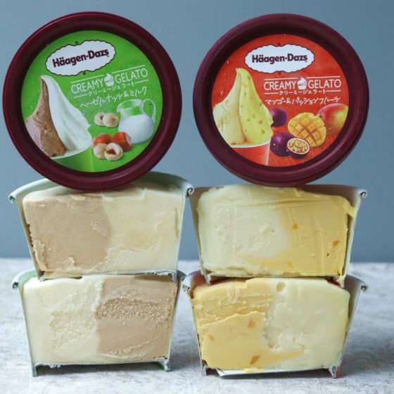 新作のジェラートで断面萌え！　ハーゲンダッツの新作「クリーミージェラート」の断面が意外に〇〇だった！