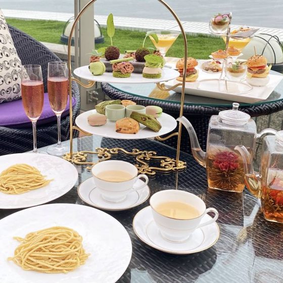 しぼりたての和栗のモンブランが♡「栗＆抹茶」の共演！？秋の味覚を代表する“栗”と“抹茶”との調和を楽しめるアフタヌーンティーとは？