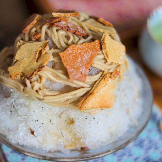 秋でも食べたい♡絶品モンブラン×かき氷。群馬県前橋市の古民家cafe「えんにち茶屋」