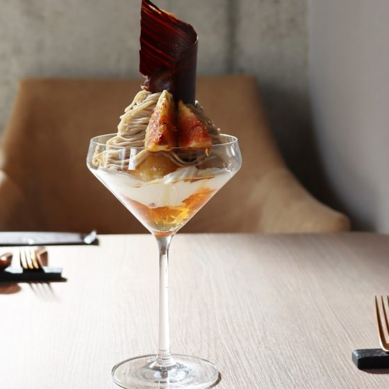 麻布十番の新名所「茶房HISAYA LOUNGE」　　京都発の栗専門店「比沙家」のパフェを食べられるのはココだけ！