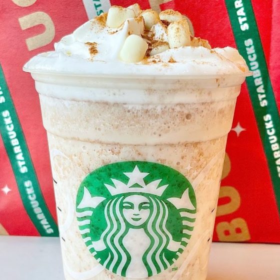 アメリカの人気フレーバーが日本に！スタバ新作「トーステッド ホワイト チョコレート フラペチーノ(R)」を飲んでみた。おすすめカスタマイズも紹介
