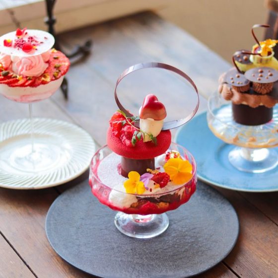 「cafe Kanowa（カフェ カノワ）」の『期間限定パフェ』がまさにアート！　ため息が出るほど美しいスイーツたち