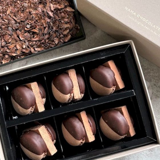 まるで栗のようなマカロン♡一粒で幸せ溢れる！最高級生チョコレートマカロンブランド「MAMEIL（マメイル）」爆誕