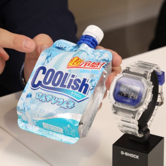 あのロッテの飲むアイス「クーリッシュ」×CASIOの「MY G-SHOCK」意外な接点と奇跡の出会い！？4.8億通りの“推し活”とは