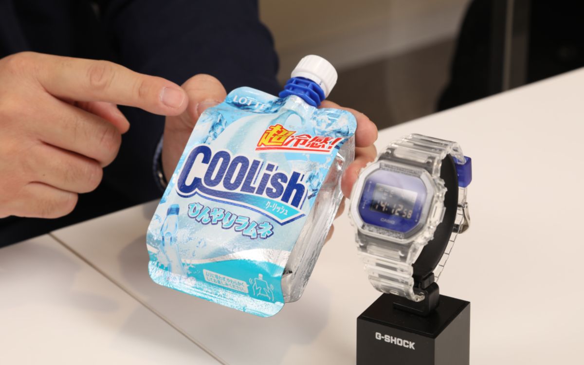 あのロッテの飲むアイス「クーリッシュ」×CASIOの「MY G-SHOCK」意外な接点と奇跡の出会い！？4.8億通りの“推し活”とは