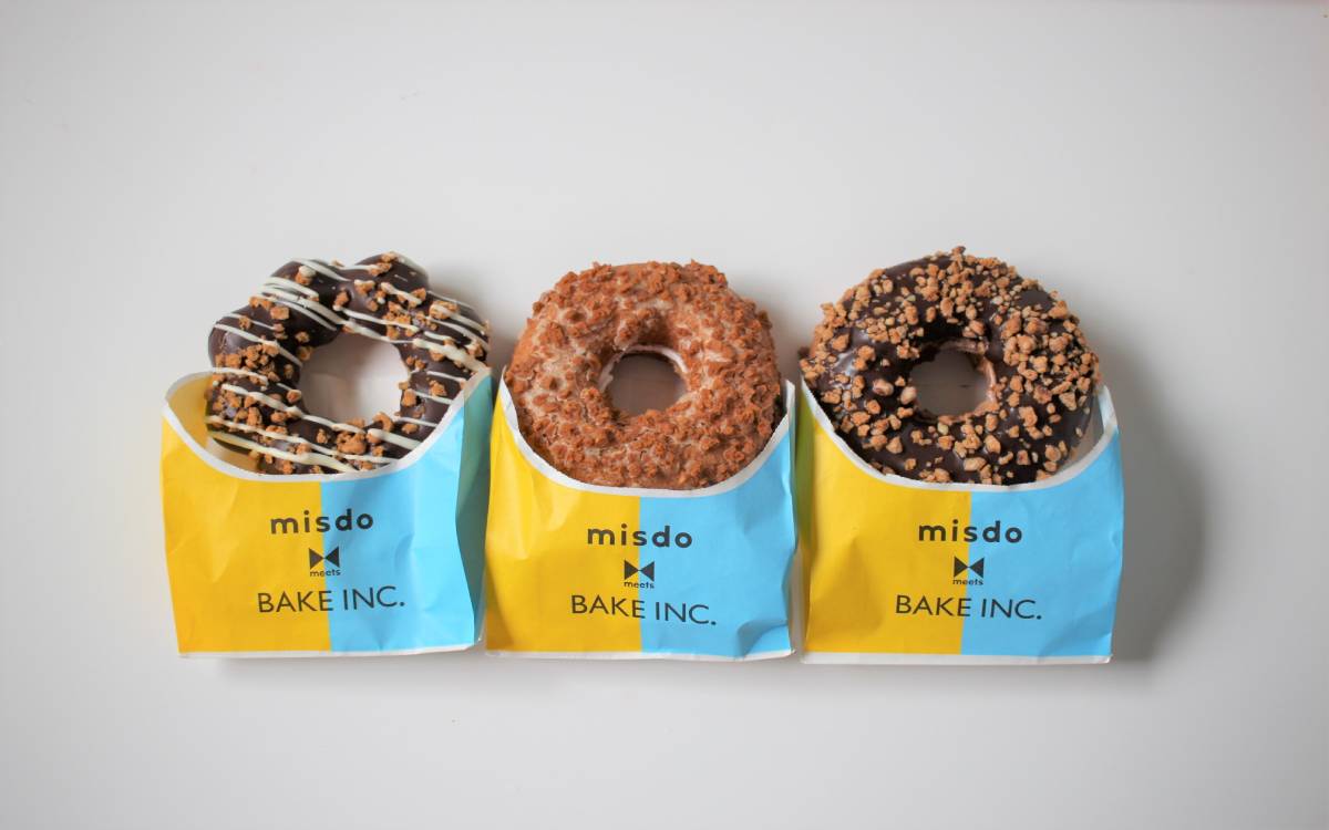 【ミスド新作】数量＆期間限定！「misdo meets BAKE INC. 第2弾」が登場！全3種食べ比べ