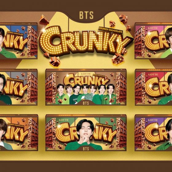 BTS初コラボ「クランキー」 発売決定！パッケージぜーーんぶ見せちゃいます♡
