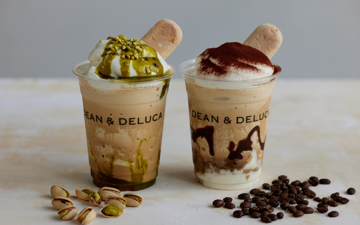 「DEAN &DELUCA」の新作ドリンク。マスカルポーネとエスプレッソが織りなす２つの味わい