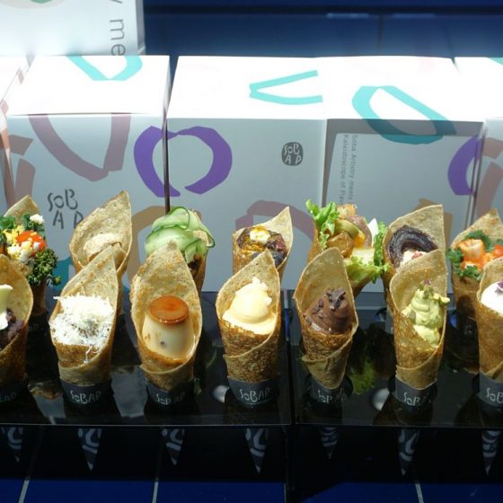東京土産の新定番！手のひらサイズのそば粉クレープ専門店【SOBAPグランスタ東京店】