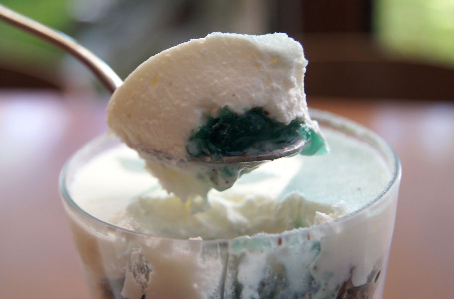 「よーじやカフェ」（京都・嵐山)からチョコミン党への挑戦状！?50倍スースーするチョコミントパフェを攻略せよ！