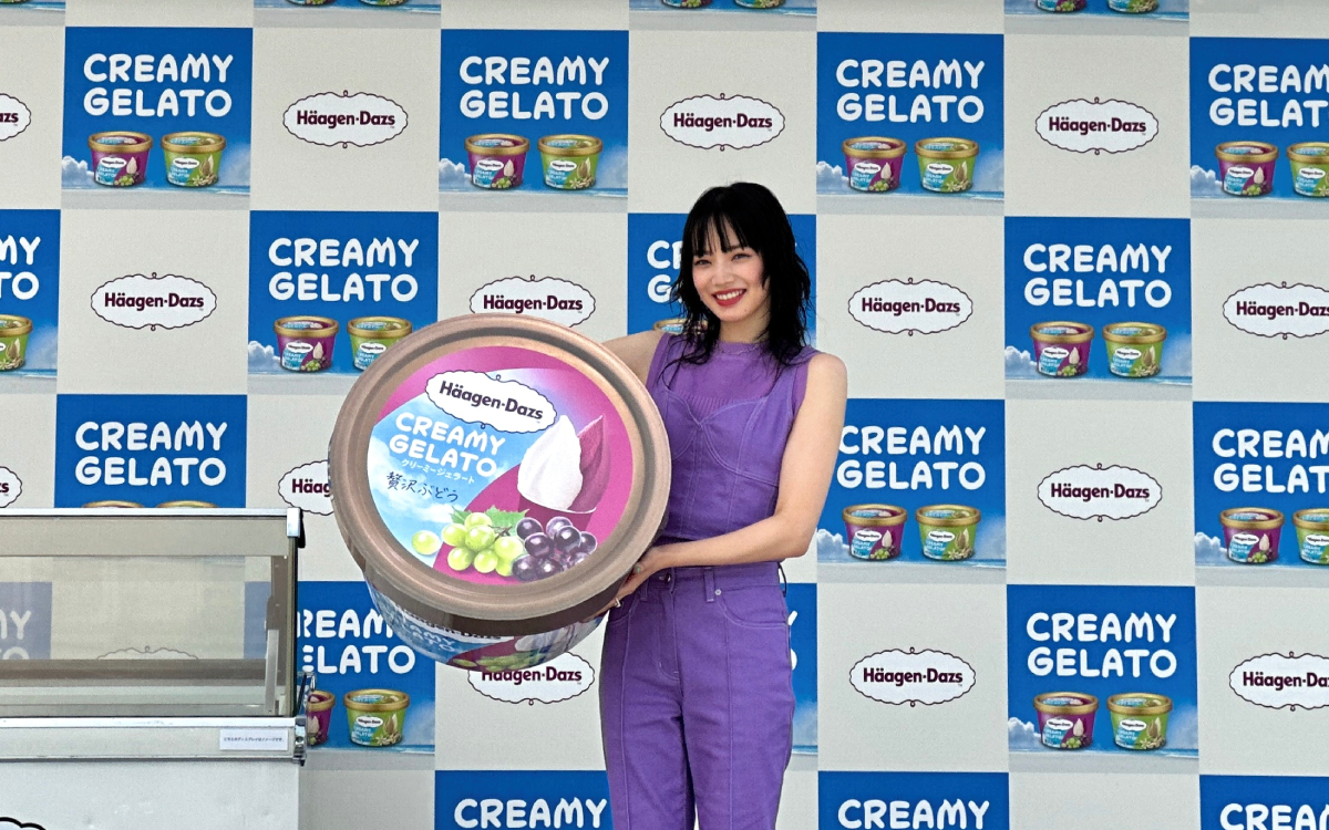 小松菜奈さん大絶賛。新発売の「ハーゲンダッツ」のクリーミー ジェラートが想像を超える美味しさだった