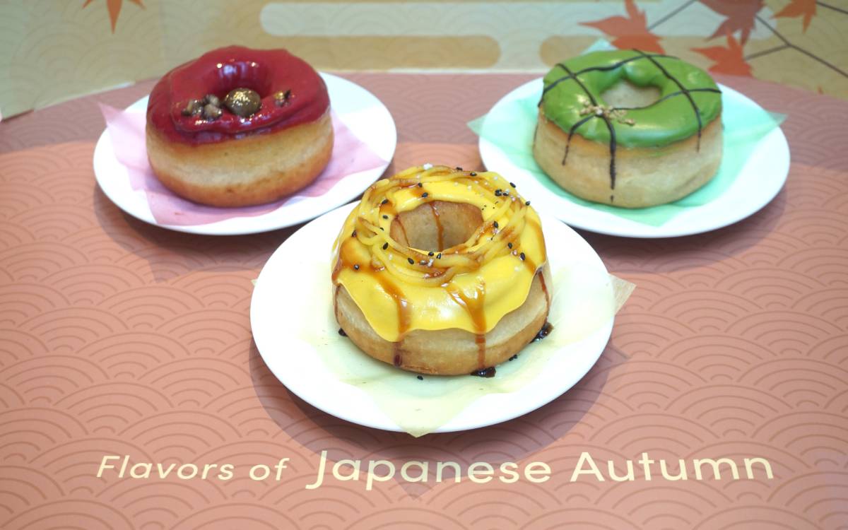 これが植物性由来なんて信じられない！芋・栗・抹茶ドーナツが新登場！【2foods】