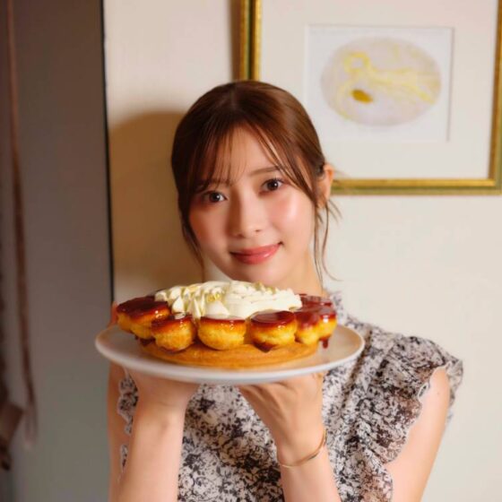 名店のパティシエが教える。モデル・松川星さんが学ぶ正しいフランス菓子 vol.4｜「サントノーレ」