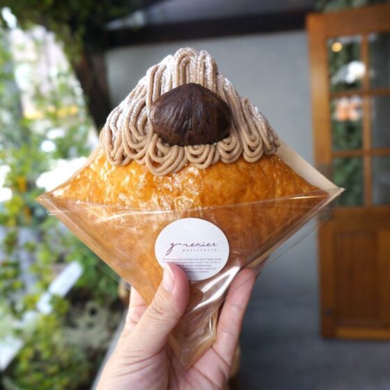 関西・食べ歩きスイーツといえば！「grenier（グルニエ）」（大阪・北浜）の秋限定ミルフィーユと焼き菓子をチェック♡