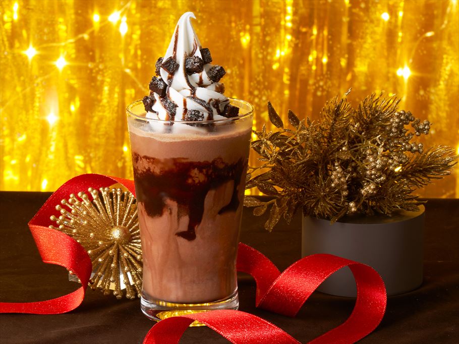 サンマルクカフェの「生チョコ風濃厚リッチガトーショコラスムージー」