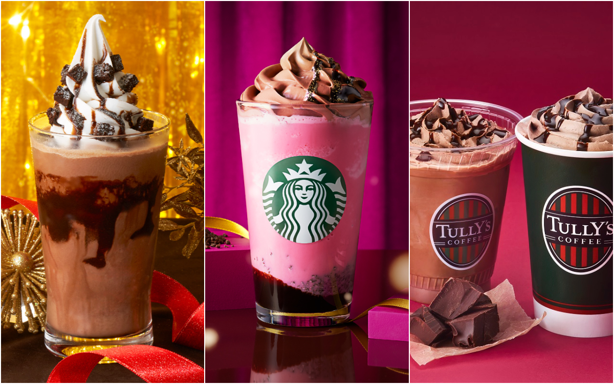 カフェチェーン店で楽しむ新作チョコレートドリンク3選！スタバからは珍しいルビーチョコレートが登場