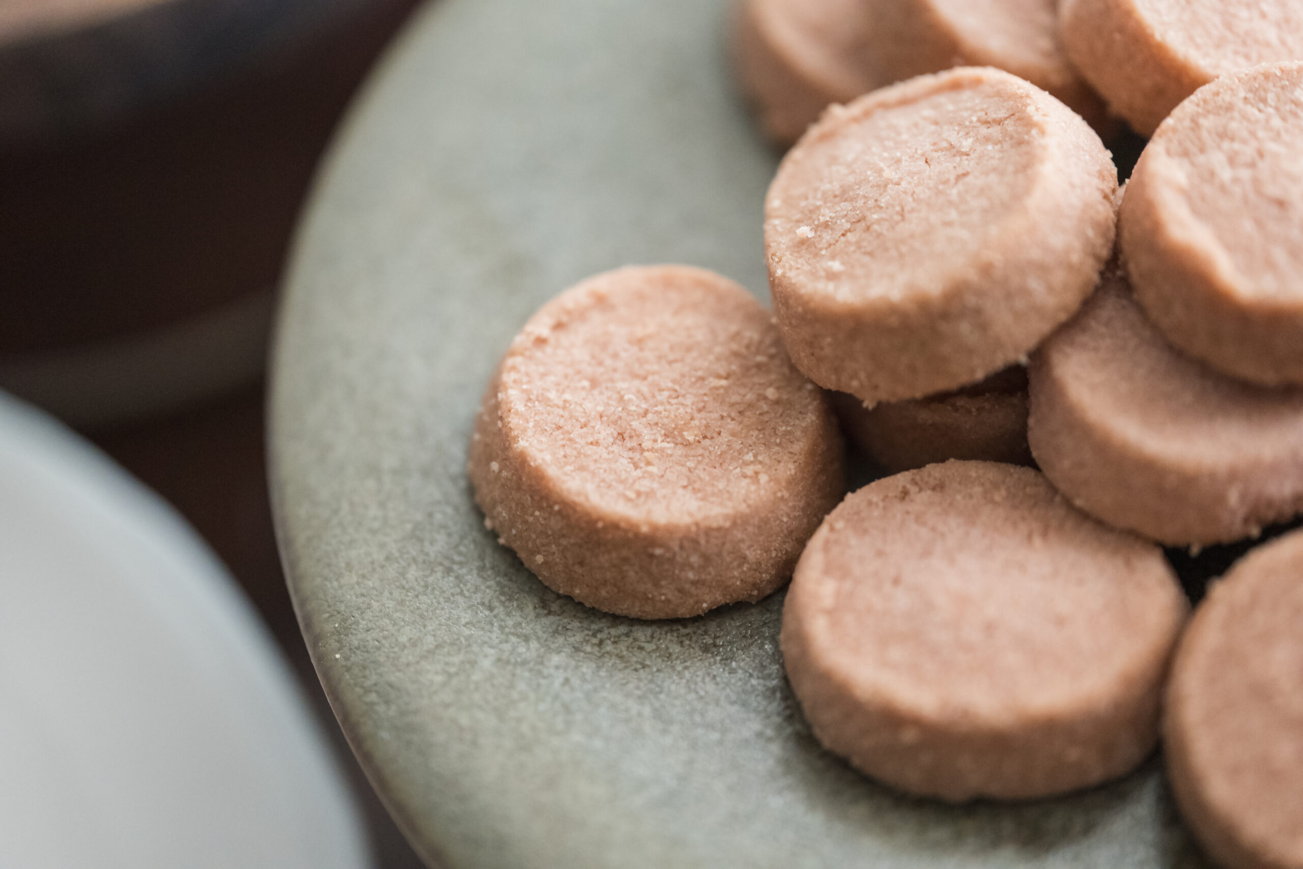 「桜のクッキー」の1枚のアップ