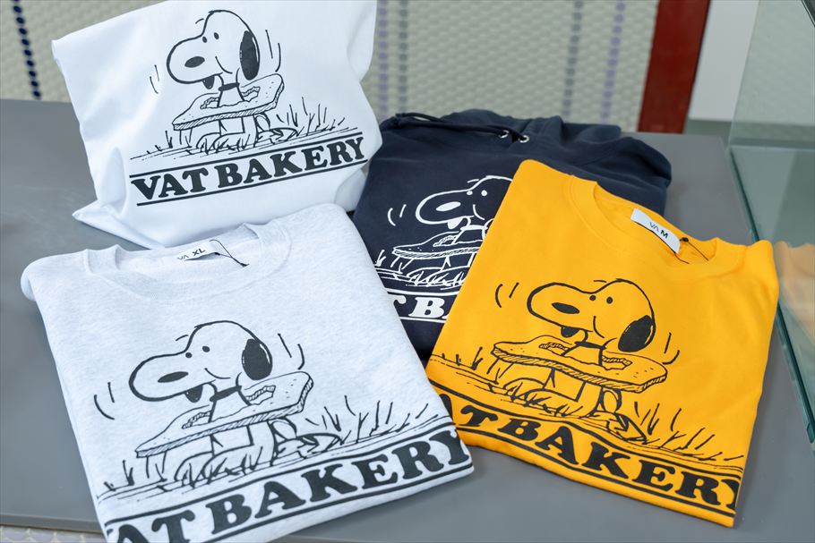 VAT BAKERYとスヌーピーのコラボアイテム