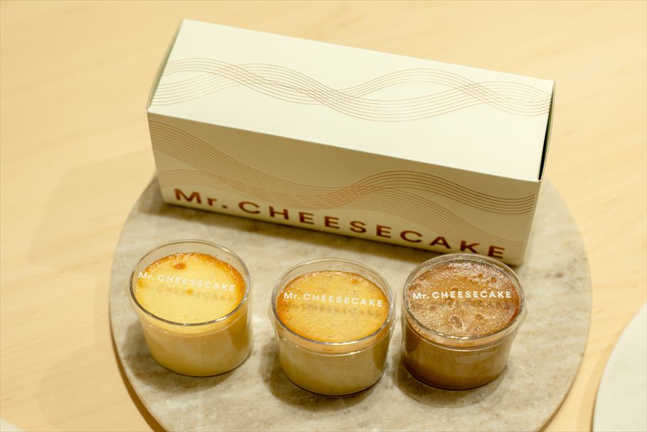 「Mr. CHEESECAKE Petit / S」の3種セット