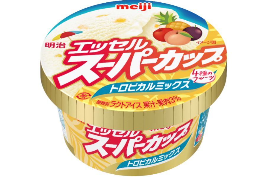 「明治 エッセル スーパーカップ トロピカルミックス」