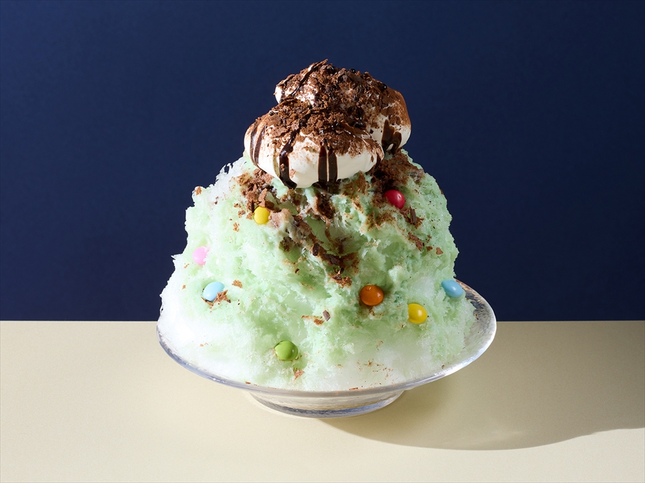 「純氷ふわふわかき氷 チョコミン党」