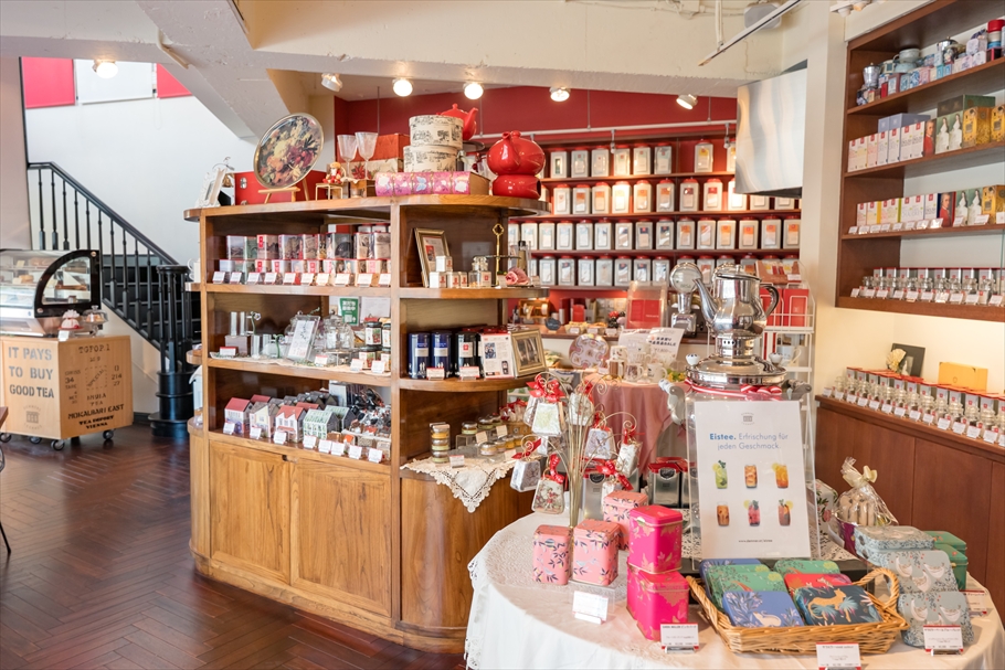 デンメアティーハウス六本木店の店内