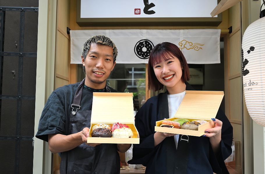 和と洋の“粋”がぎゅっと。大阪・北新地に誕生！新感覚の和ドーナツ専門店「Donut do。」へ