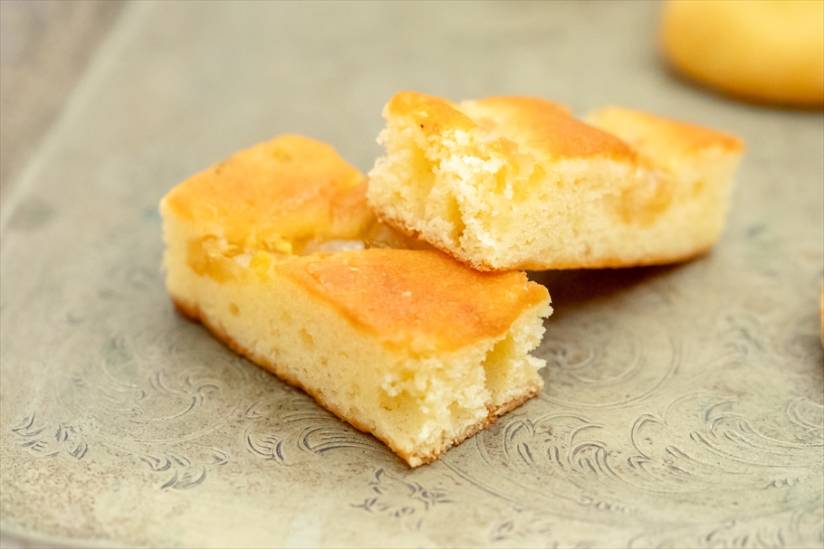 無印良品の「ピスタチオとレモンのチーズケーキ」