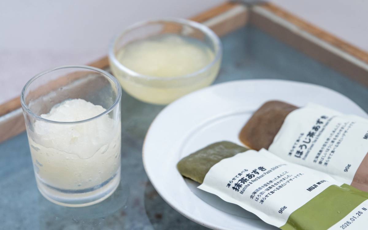 無印良品の“凍らせて食べる”スイーツって知ってる？暑い日に食べたい4品実食レポ！【今週の無印良品vol.37】
