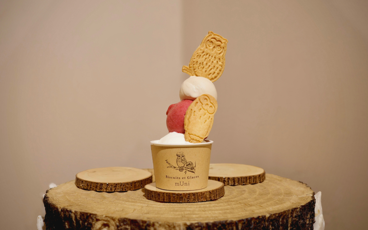 フクロウの世界観に圧巻。西荻窪の商店街に「mUni（ムニ）」が新オープン。ジェラートと焼き菓子の魅力に迫る
