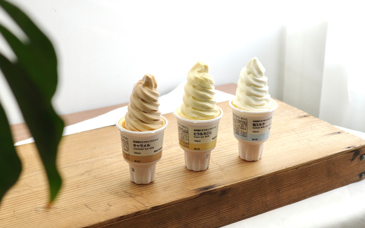 無印良品にソフトクリームあるの知ってる!?想像を超えるミルク感でこの夏にぴったり【今週の無印良品vol.39】