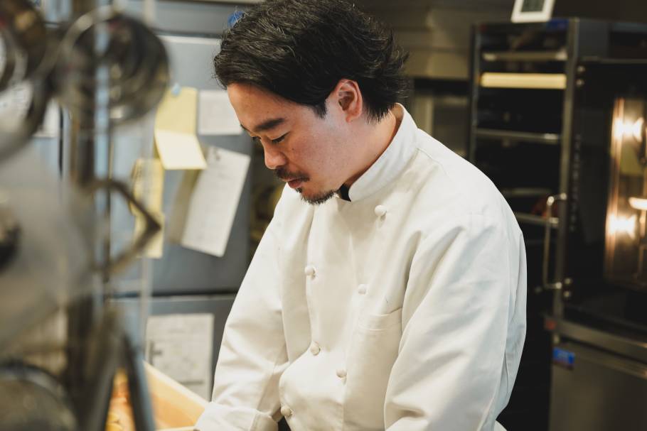 ラトリエイットのシェフ