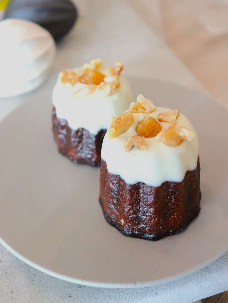 【冷凍】洋生菓子 1665 AMAZAKE×KOMEKOKANELE 甘酒米粉カヌレ4個入り　2,592円（税込）