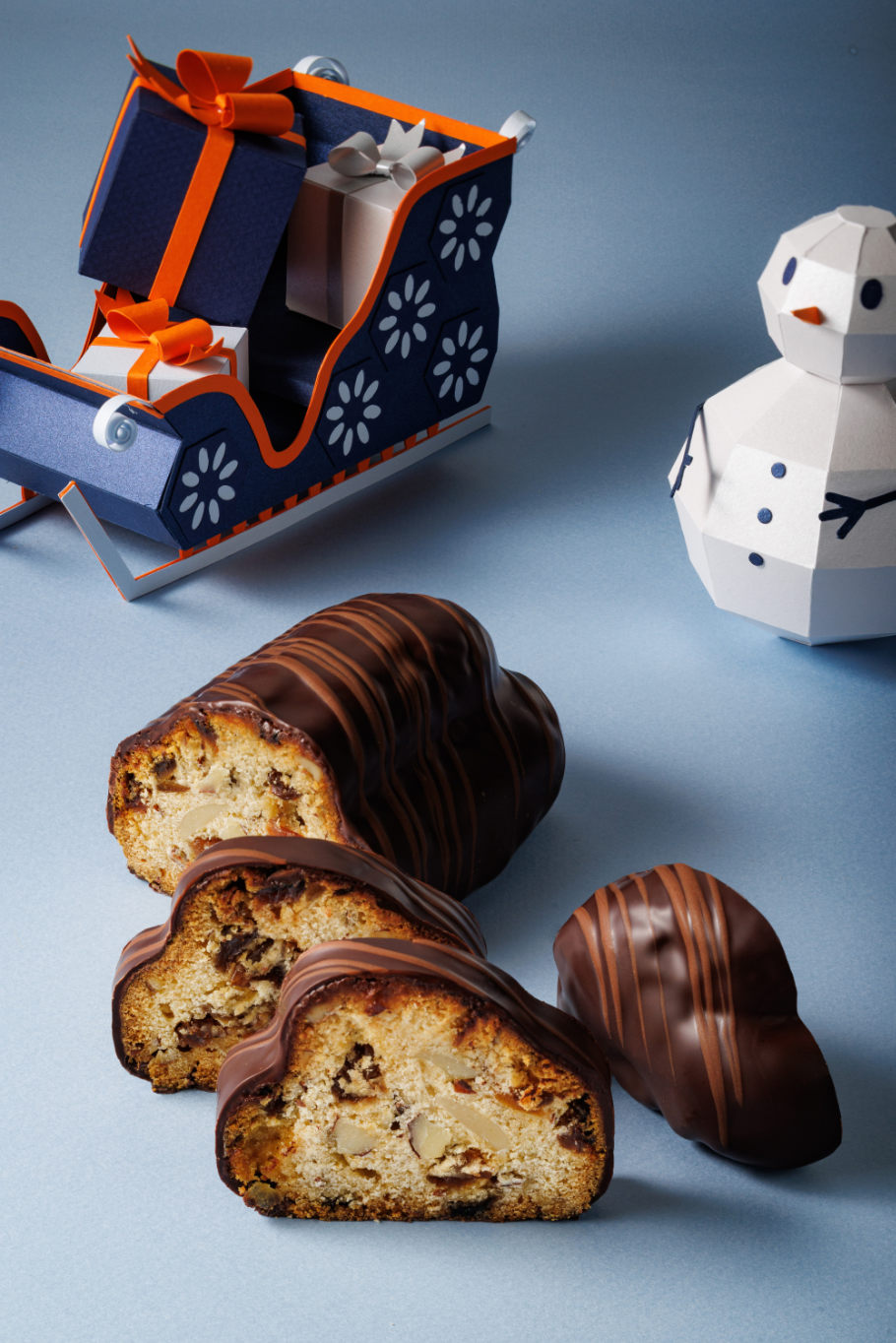 ル・ショコラ・アラン・デュカスのチョコレートシュトーレン