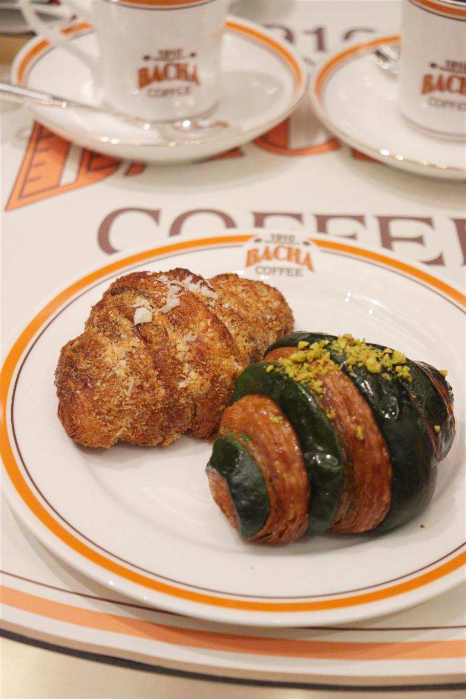 Bacha Coffeeのコーヒールームで味わえるクロワッサン