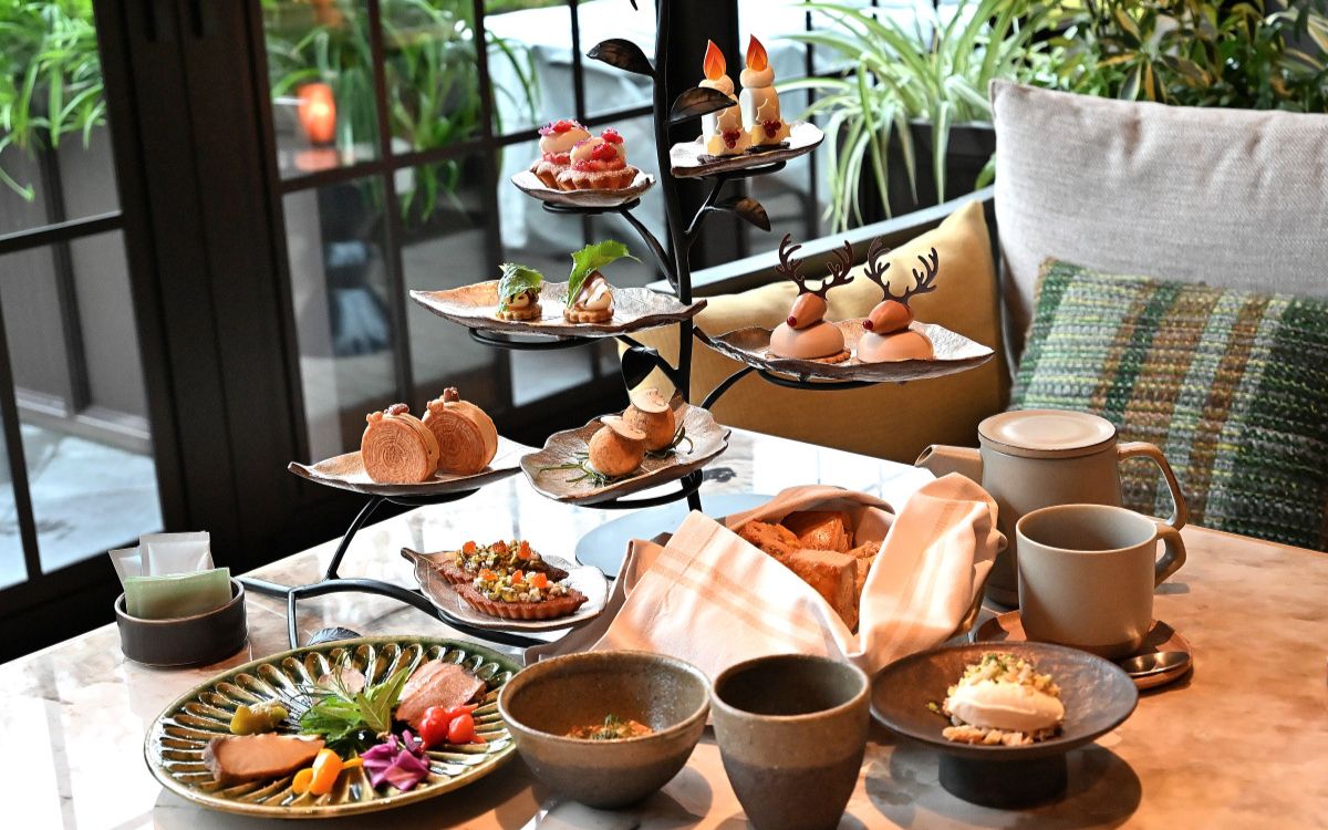 パティーナ大阪のアフタヌーンティーセット