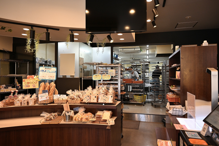 ブーランジェリーShowの厨房